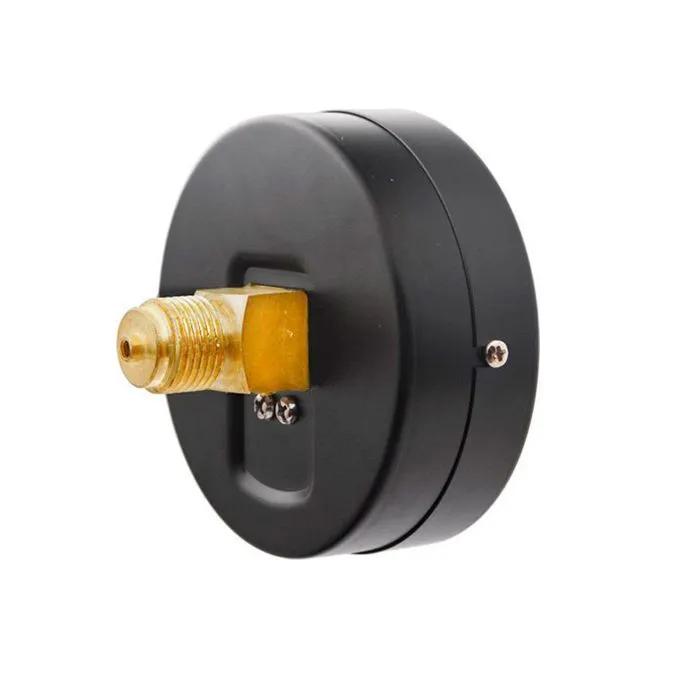 Манометр стандартный пластиковый, 16/0,2 Бар, корп.63мм, креп.сзади 3/8, TLPPG63B3/8 TITAN LOCK