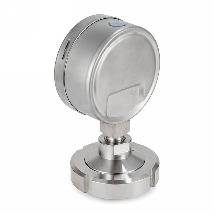 Манометр нержавеющий с мембранным разд.,10/0,2 Бар, гайка DN40, корп. 63мм, TLSPG40/63MN TITAN LOCK