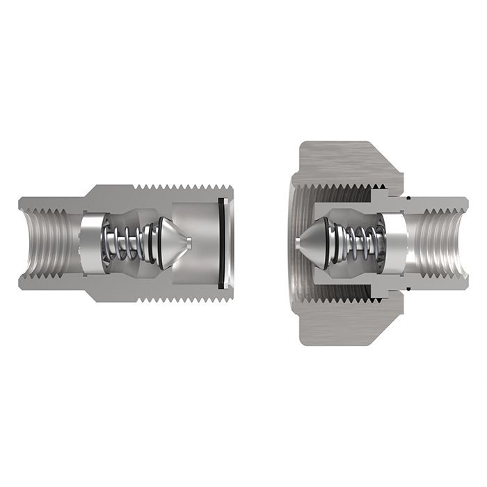 1 1/4in, БРС серия G (WS) резьбовая, ниппель, нерж.сталь 304 TL10GMS TITAN LOCK