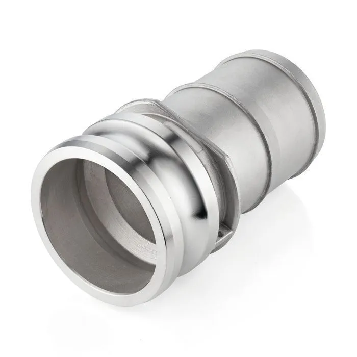 Камлок неражавеющий тип E серия "EcoLine" ниппель с хвостовиком 5", TL500ESS-EL TITAN LOCK