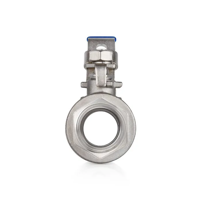 Кран шаровый двухсоставной НР-ВР, резьба BSP 1", нерж. 304, TL100BVC-FM TITAN LOCK