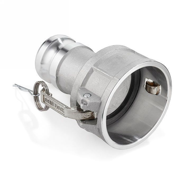 Камлок нержавеющий тип DА (переходник розетка 2" х ниппель 1"), TL2010DASS TITAN LOCK