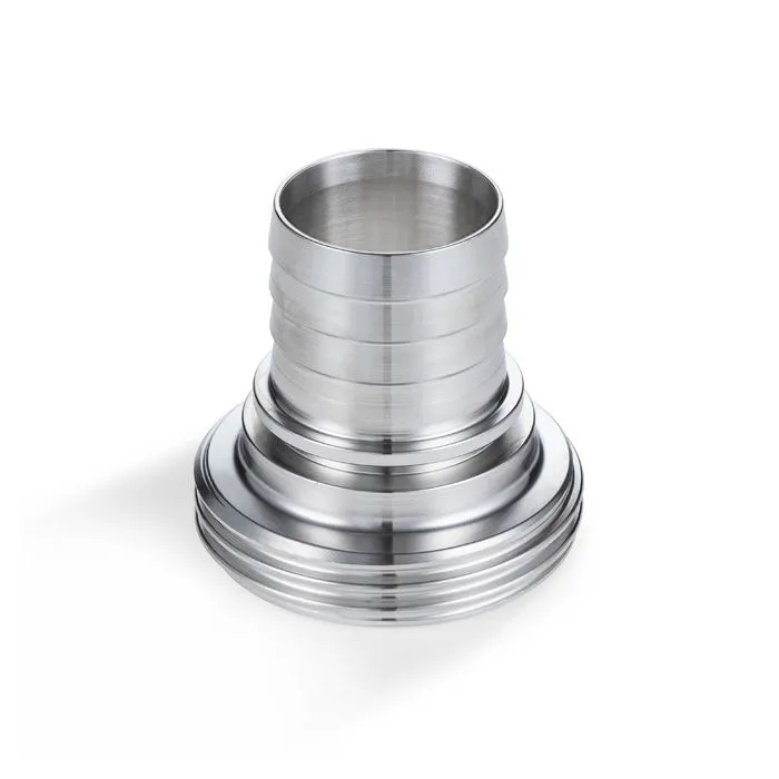 Резьбовой штуцер под рукав DIN 11851 DN125 нерж. 316 TL125THRSS TITAN LOCK