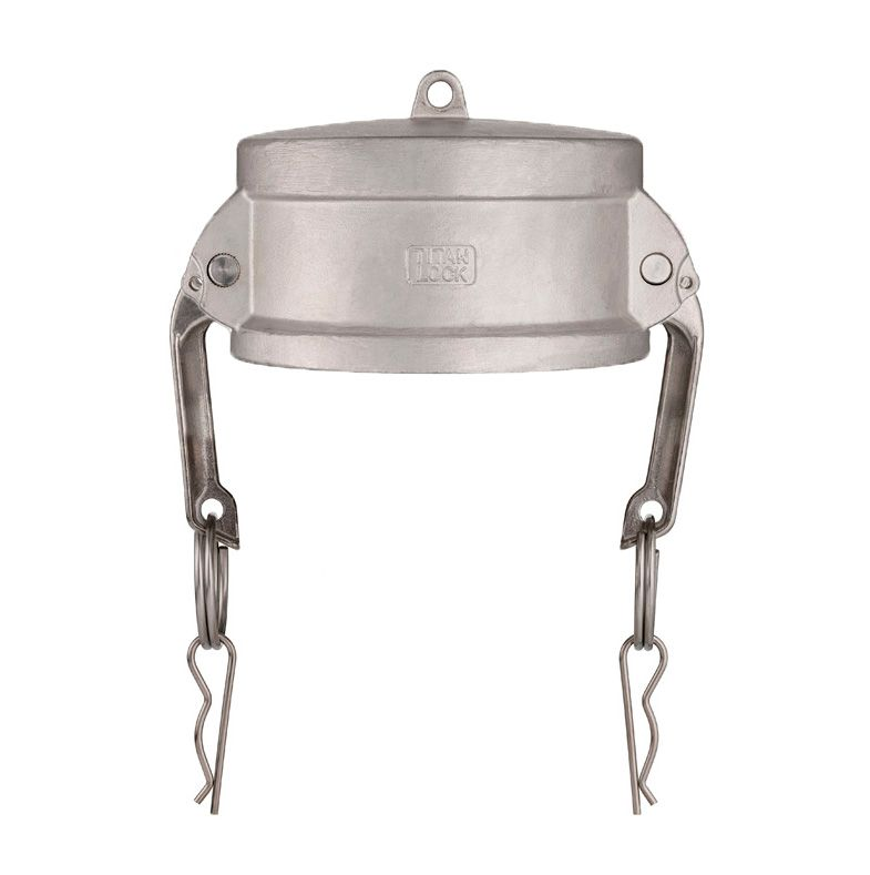 Камлок нержавеющий тип DC серия "EcoLine" заглушка для ниппеля 8", AISI304, TL800DCSS-EL TITAN LOCK