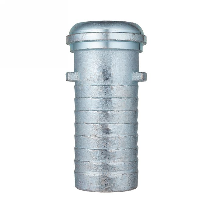 Штуцер под гайку для парового соединения "GEFEST", с хвостовиком, 1.1/2" NPT (оцинк. сталь), TLGFF1.