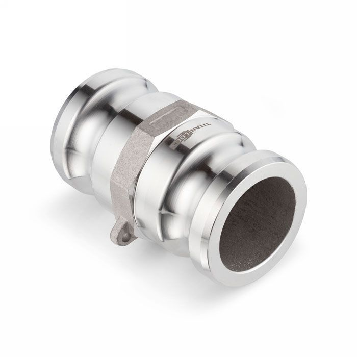 Камлок алюминиевый тип AA (переходник ниппель 1,5" х ниппель 1,5"), TL150AAAL TITAN LOCK