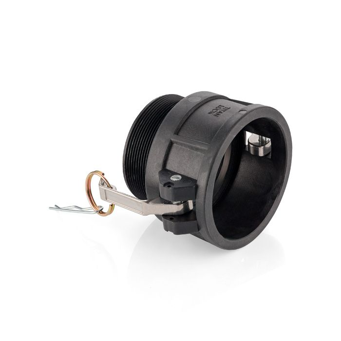 Камлок полипропиленовый тип B розетка, наруж. резьба BSP 3", TL300BPP TITAN LOCK