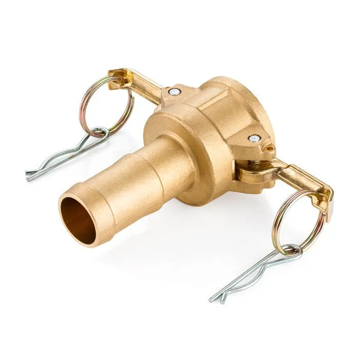 Камлок латунный тип С, розетка с хвостовиком 1 1/2", TL150CBR TITAN LOCK