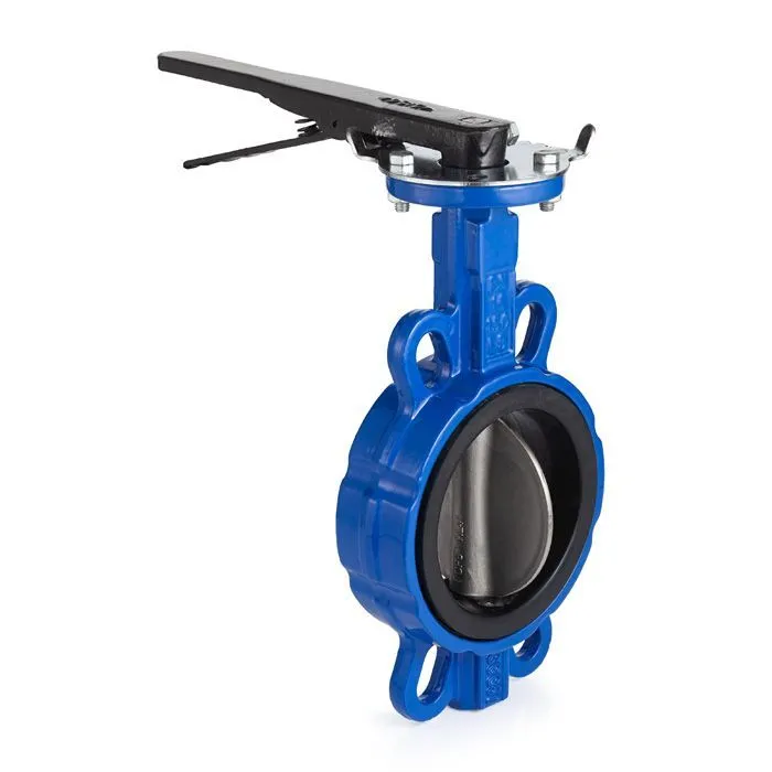 Затвор дисковый (бабочка) межфланцевый чугунный, диск нерж. 304, упл. EPDM, DN150 TL150FBVS-EP TITAN