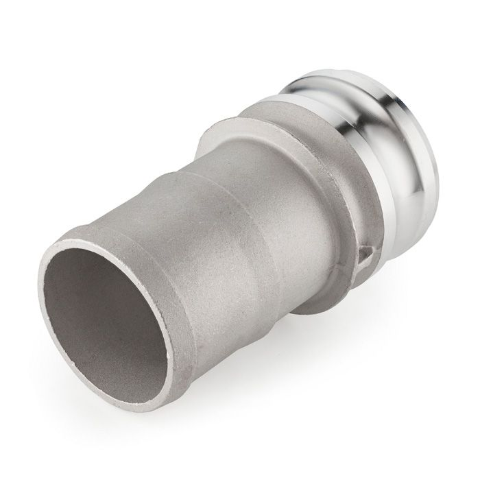 Камлок алюминиевый тип E серия "EcoLine", ниппель с хвостовиком 6", TL600EAL-EL TITAN LOCK