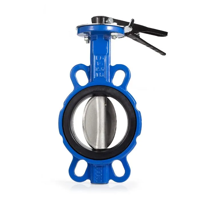 Затвор дисковый (бабочка) межфланцевый чугунный, диск нерж. 304, упл. EPDM, DN200 TL200FBVS-EP TITAN