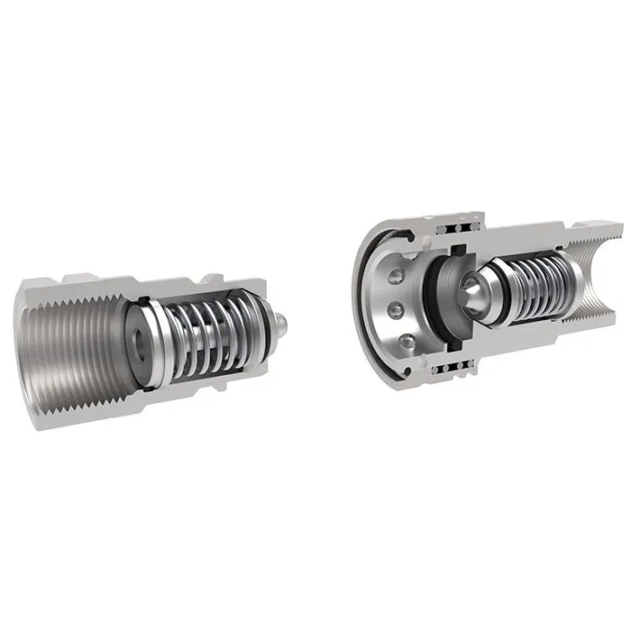 1/4in, БРС серия B, ISO 7241-B, розетка, нерж. сталь 304 TL2BF-S TITAN LOCK