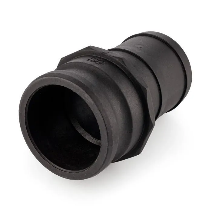 Камлок полипропиленовый тип E, ниппель с хвостовиком 3", TL300EPP TITAN LOCK