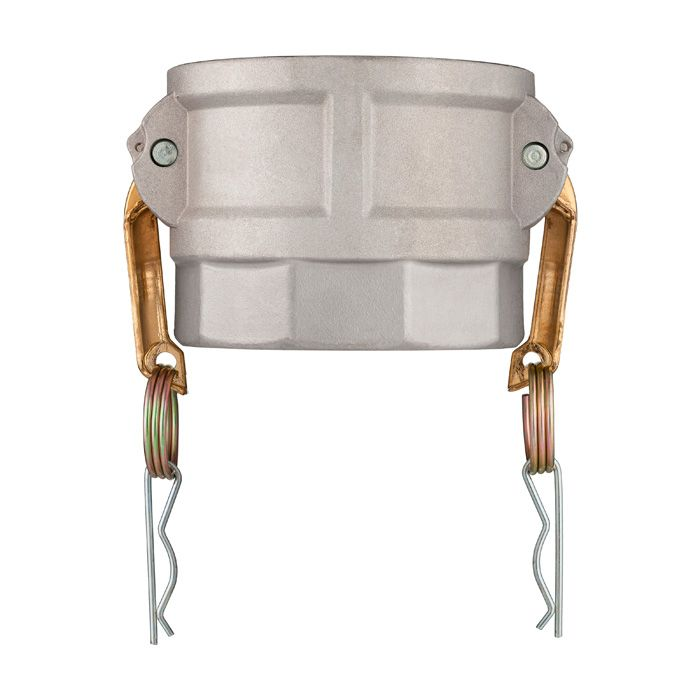 Камлок алюминиевый тип D розетка, внутр. резьба BSP 6", TL600DAL TITAN LOCK