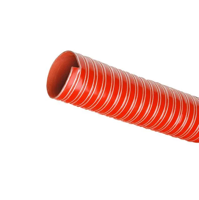 Воздуховод высокотемпературный гофрированный "ELABUGA", силикон, вн.диам. 114 мм., TL114EG TITAN LOC