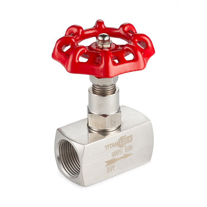 Кран игольчатый нержавеющий ВР-ВР, DN20 TL20NVS TITAN LOCK