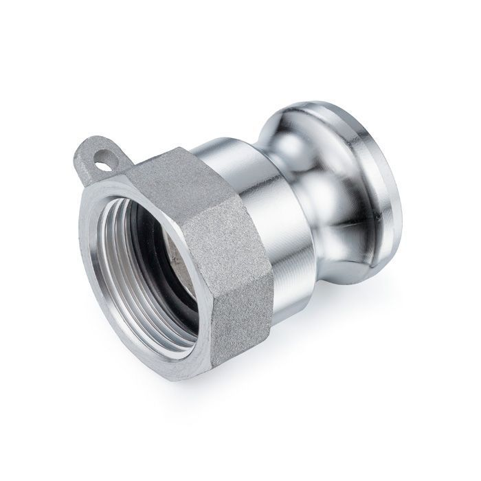 Камлок алюминиевый тип А серия "EcoLine" ниппель, внутр. резьба BSP 1/2", TL50AAL-EL TITAN LOCK