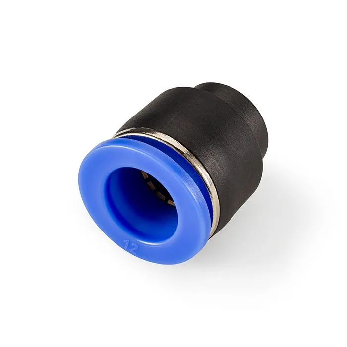 Фитинг-заглушка цанговая пневматическая, 6 мм, пластик, тип PPF, TLP-PPF6 TITAN LOCK