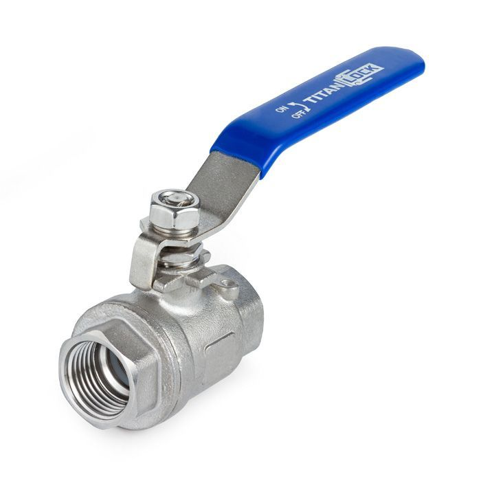 1,25in, шаровый кран, резьба BSP, нерж. сталь TL125BVSS TITAN LOCK