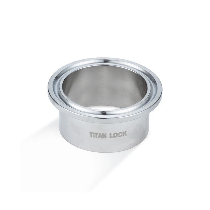 Штуцер CLAMP под приварку DN100 нерж. 316, DIN TL100CLW TITAN LOCK