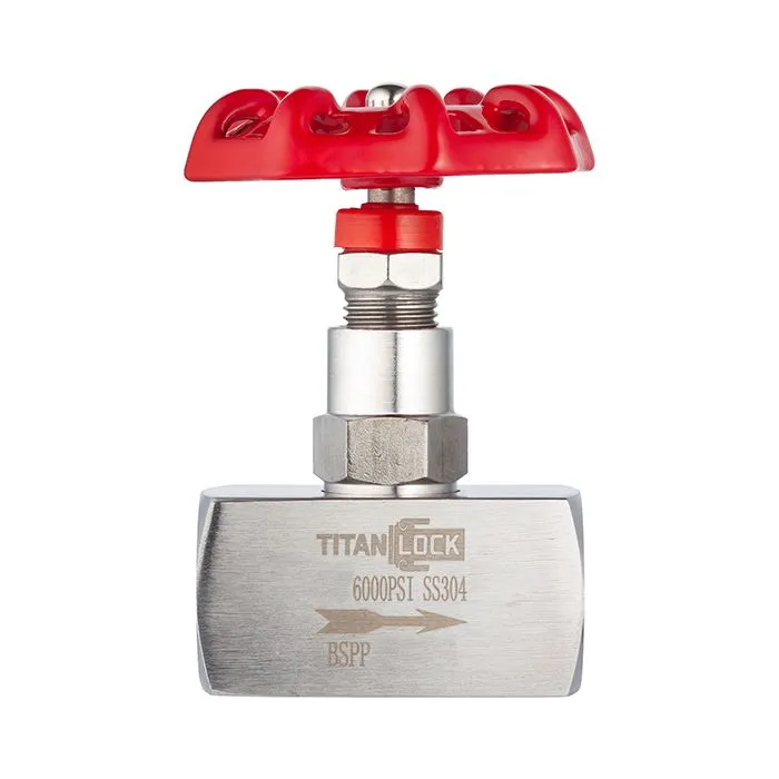 Кран игольчатый нержавеющий ВР-ВР, DN10 TL10NVS TITAN LOCK