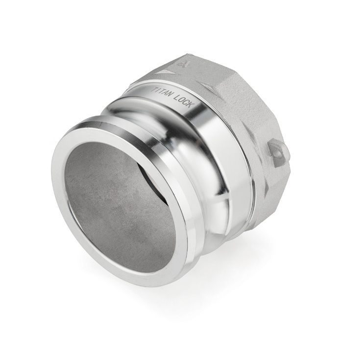 Камлок алюминиевый тип А ниппель, внутр. резьба BSP 3", TL300AAL TITAN LOCK