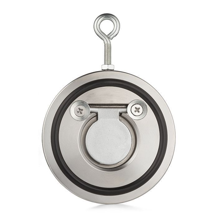 Обратный клапан межфланцевый нержавеющий "хлопушка" DN150, TLCVF150S TITAN LOCK