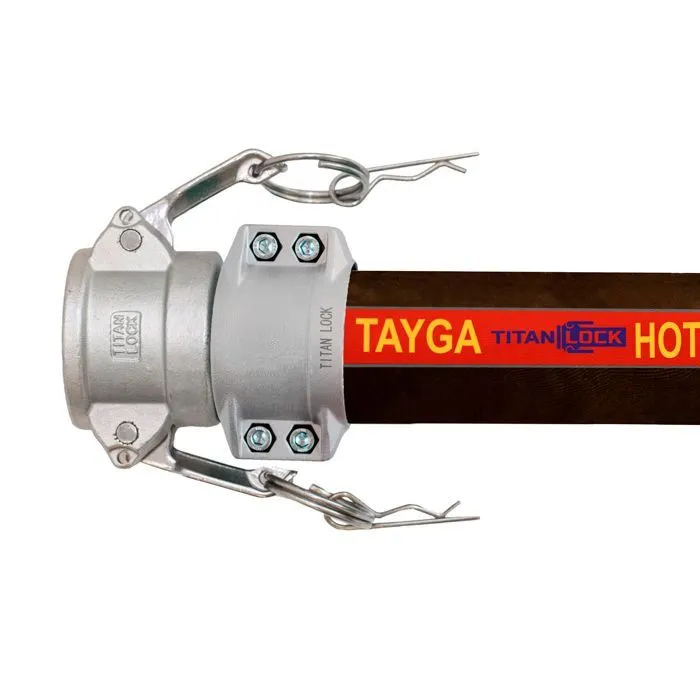 4in, Рукав для битума «TAYGA», внутр. диам. 100мм, 10bar, TL100TG TITAN LOCK