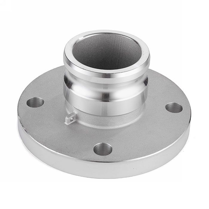 Камлок нержавеющий тип FA, ниппель с фланцем 5", AISI316, TL500FASS TITAN LOCK