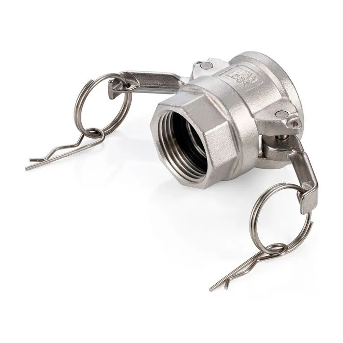 Камлок нержавеющий тип D розетка, внутр. резьба BSP 1/2", AISI316, TL50DSS316 TITAN LOCK