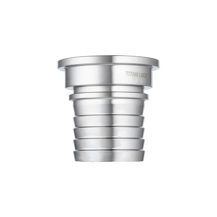 Конический штуцер под рукав SMS 1 1/2" нерж. 316 TL1.1/2CONSS-S TITAN LOCK