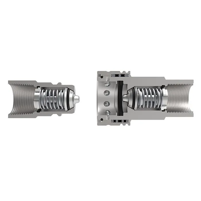 1 1/4in, БРС серия А, ISO 7241-A, ниппель, нерж. сталь TL10AM-S TITAN LOCK