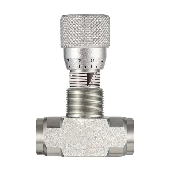 Гидравлический дроссель двунаправленный, 1/4", BP/BP, сталь, TL2WHT1/4FF TITAN LOCK