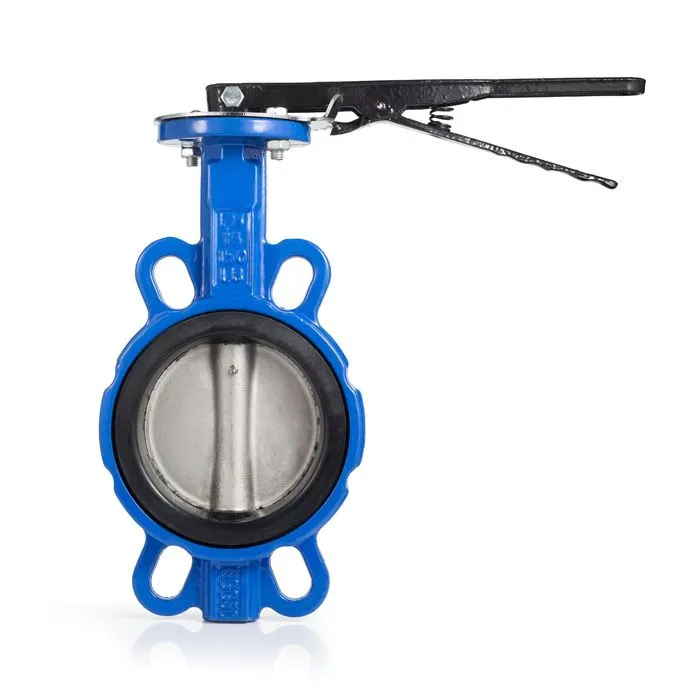 Затвор дисковый (бабочка) межфланцевый чугунный, диск нерж. 304, упл. EPDM, DN80 TL080FBVS-EP TITAN 