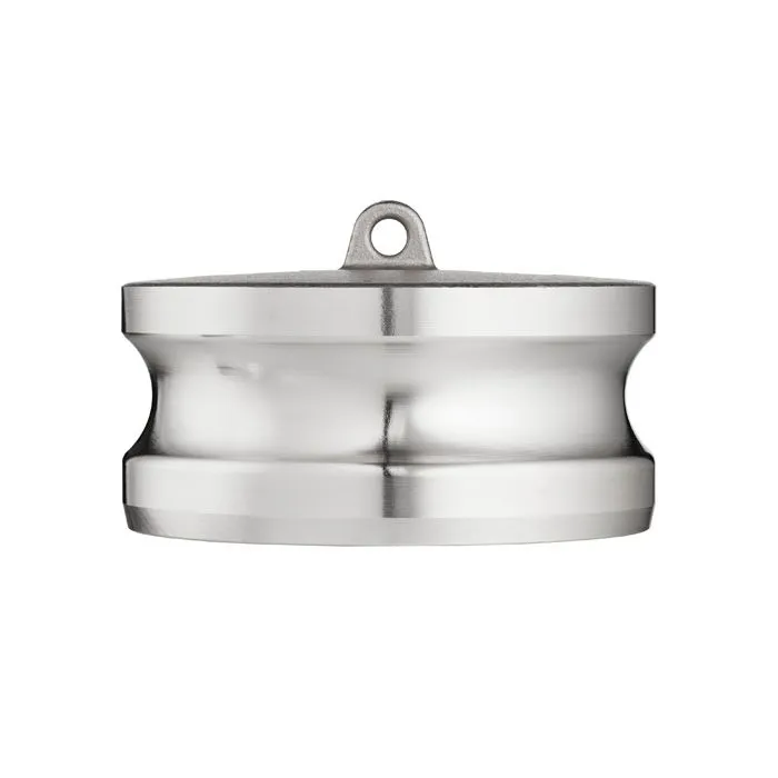 Камлок нержавеющий тип DР, заглушка для розетки 8", AISI304, TL800DPSS TITAN LOCK